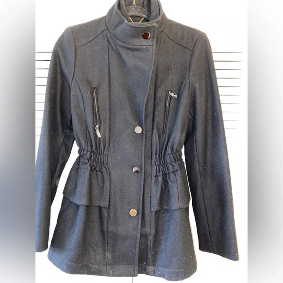 Victoria’s Secret Wool Blend Pea Coat Jacket - Picture 3 of 6